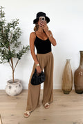 QUINCY - Pantalon / Camel