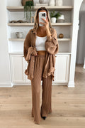 BINETTE - Camel Two-Piece Set
