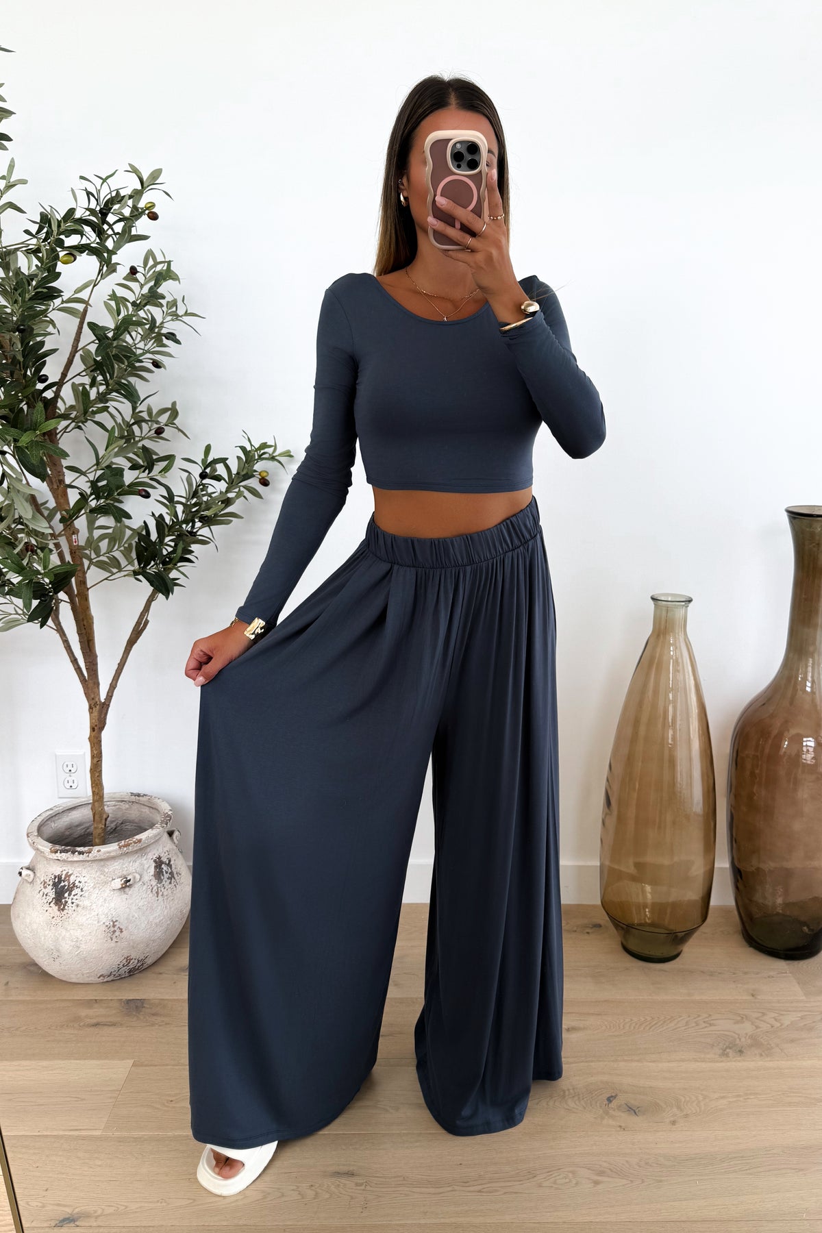 BROOKELYN - Blue Two-Piece Set