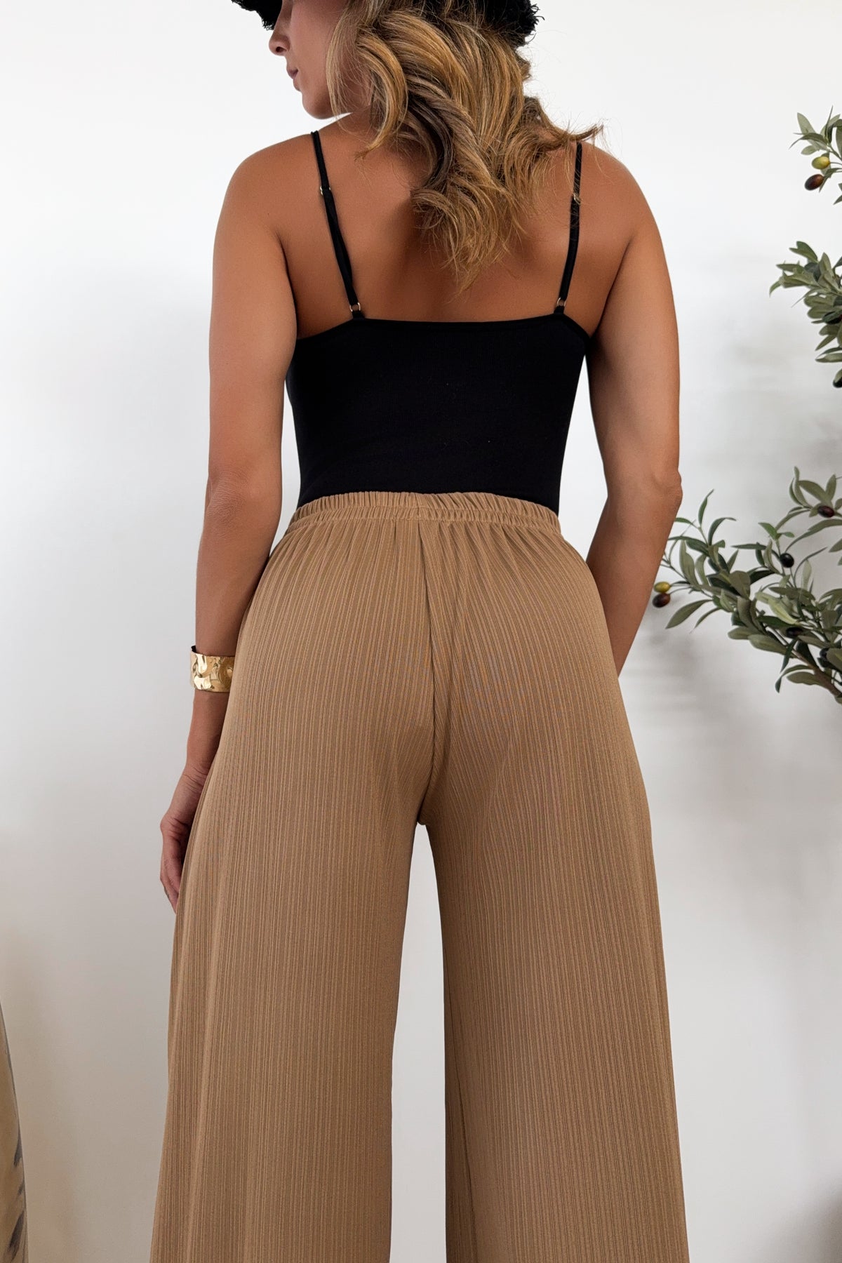 QUINCY - Pantalon / Camel