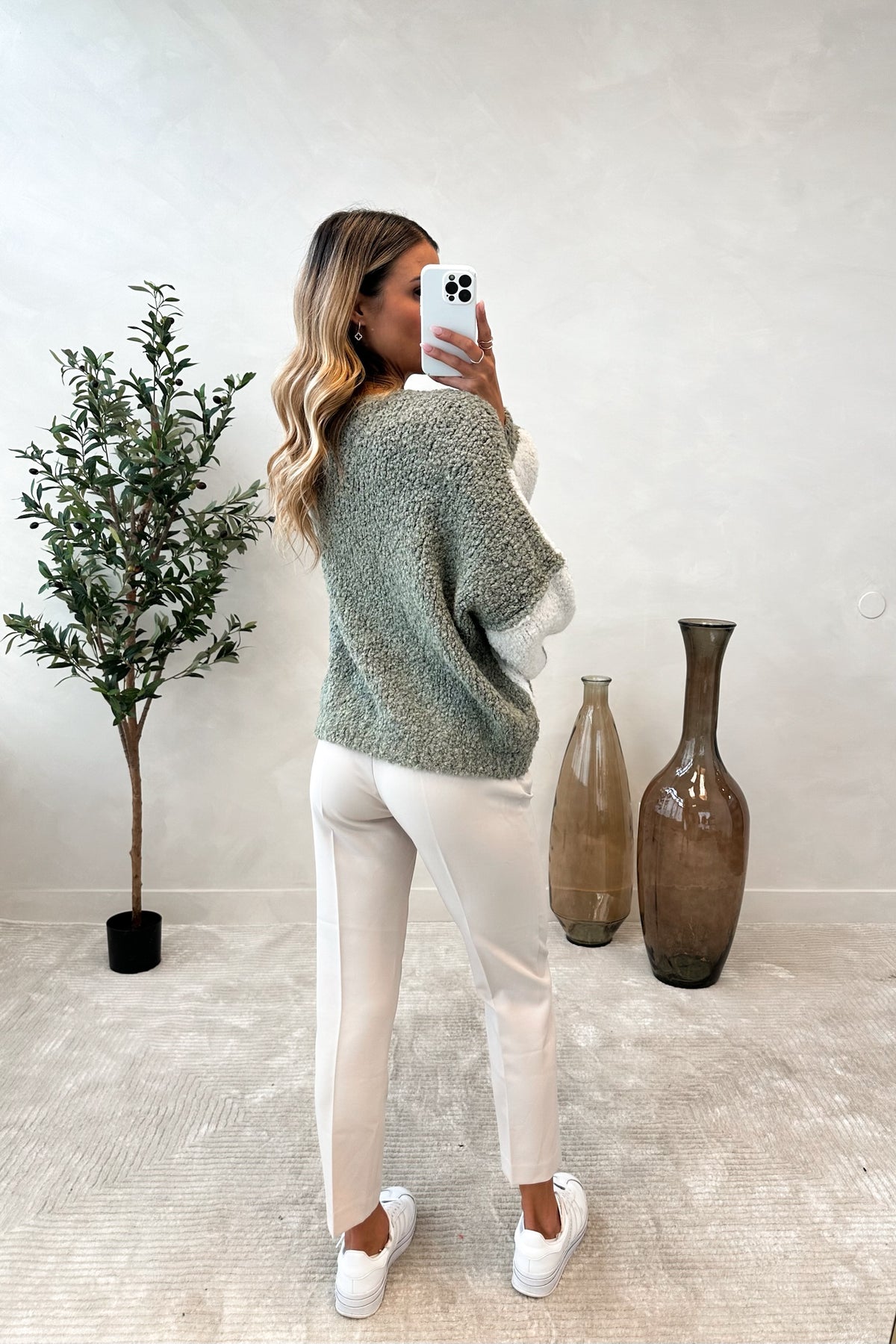 MAHÉ - Khaki Sweater