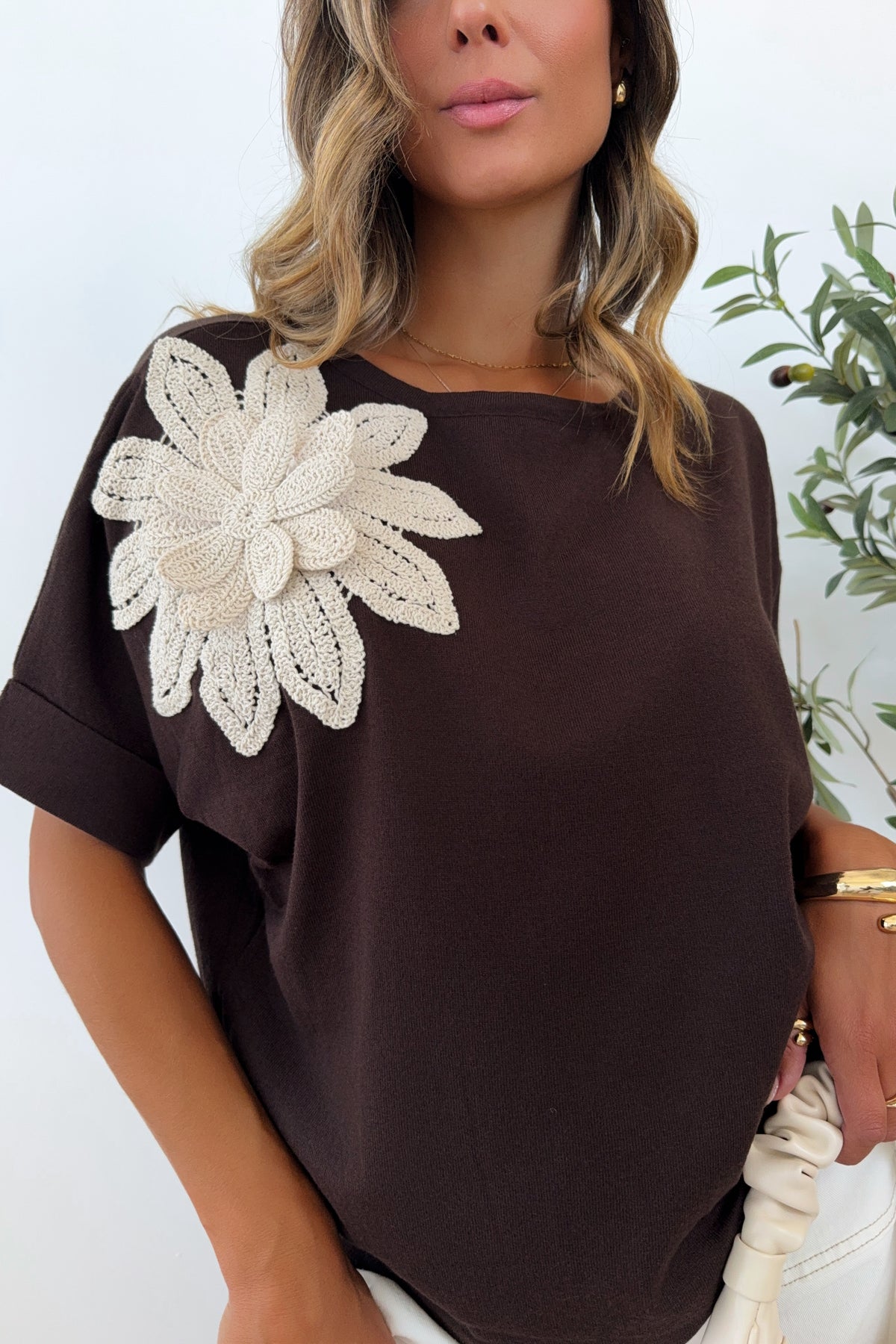 EMMY - Brown T-Shirt