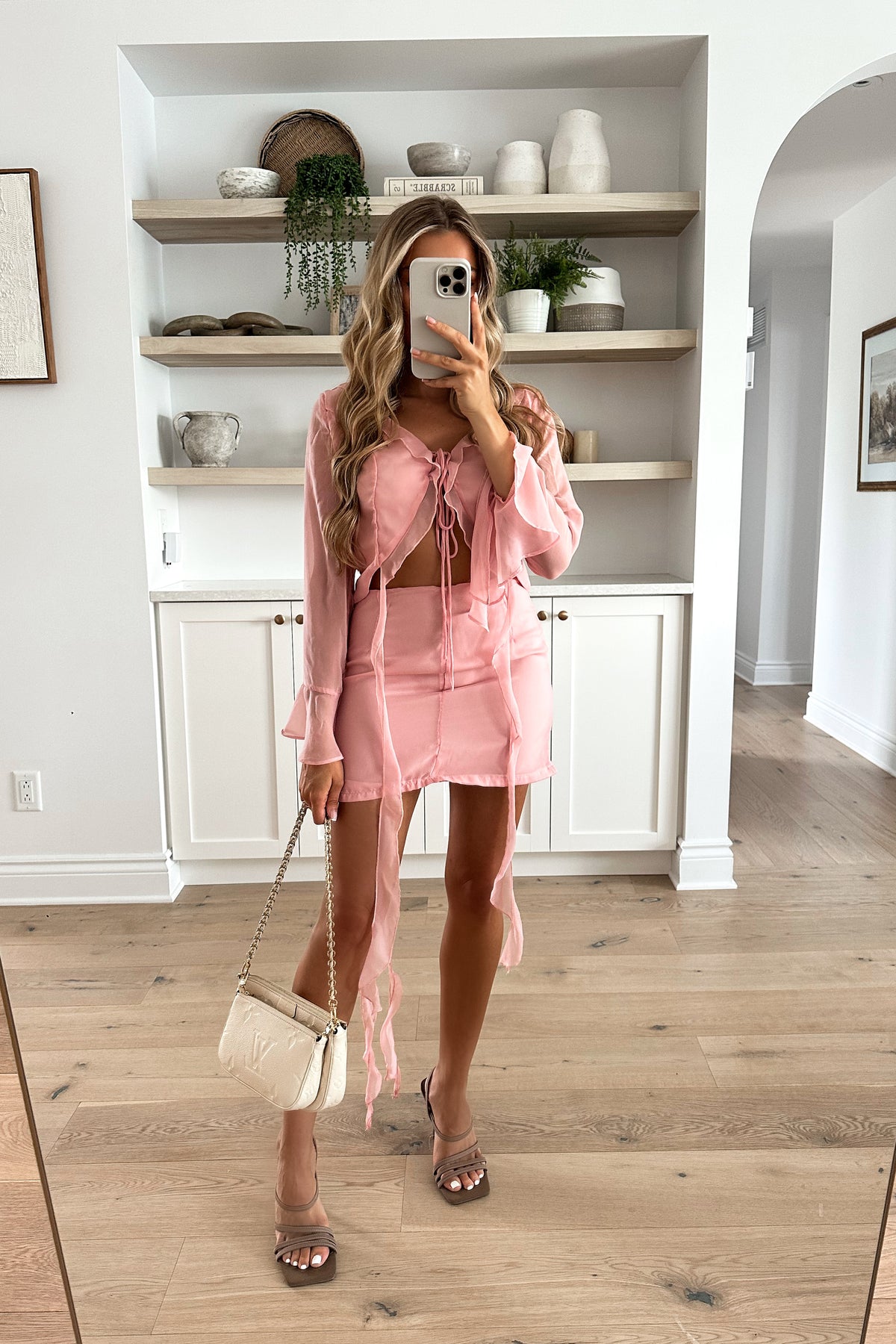 ELLE - Pink Two Piece Set