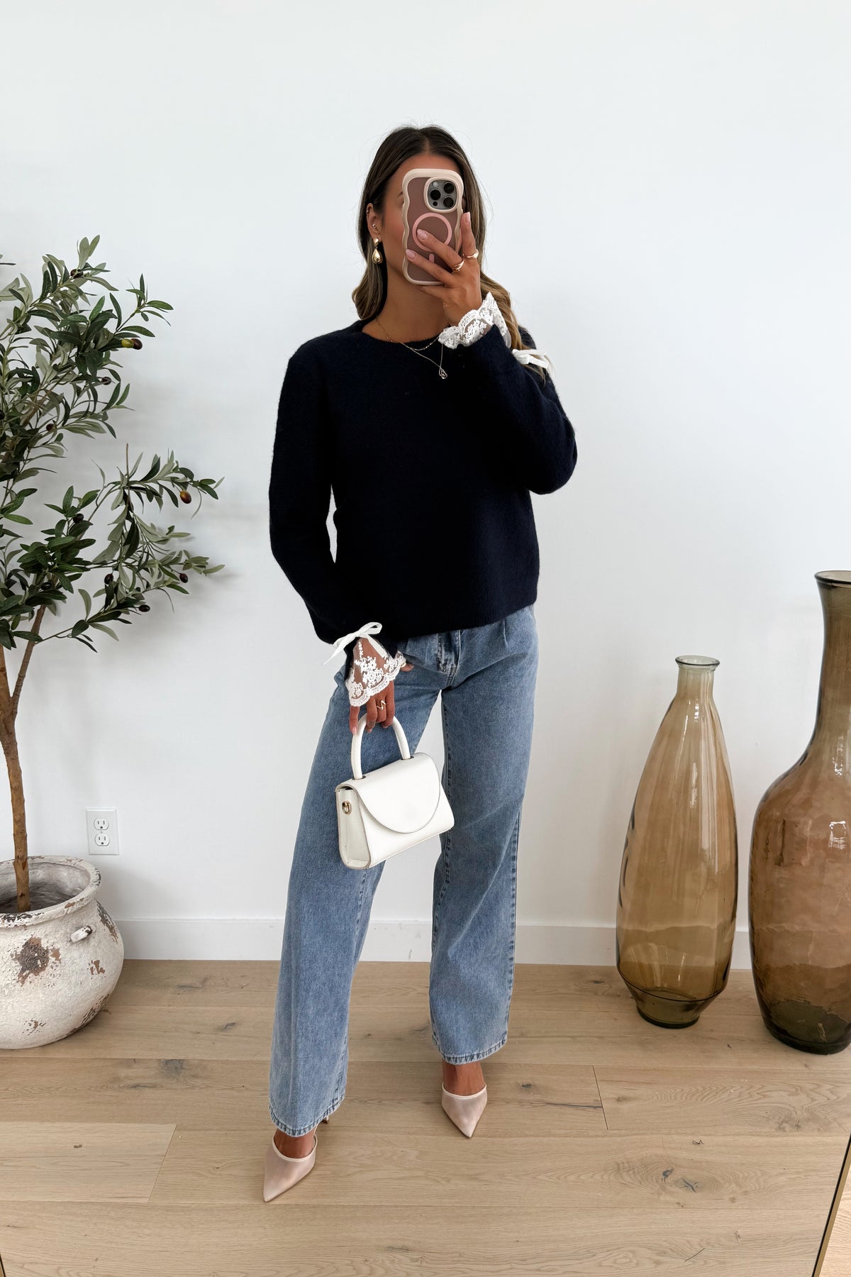 LACE - Pull / Bleu Marin