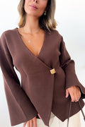 MELINDA - Chandail / Brun