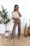 VISION - Pantalon / Taupe