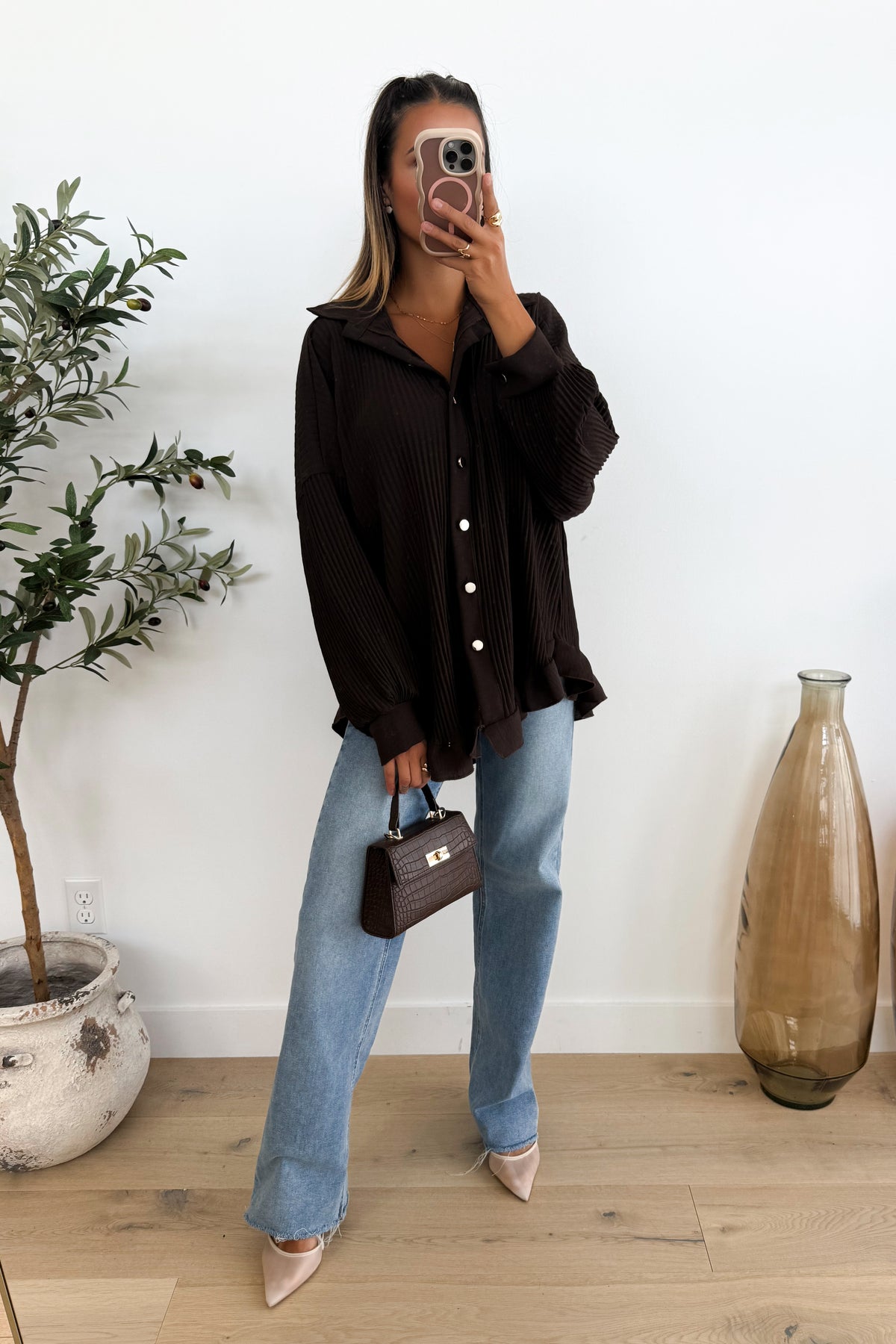 BINETTE - Brown Shirt