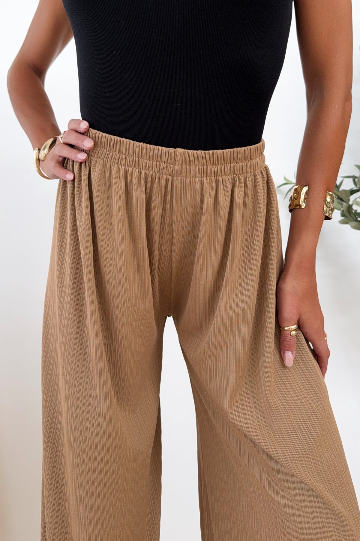 QUINCY - Pantalon / Camel