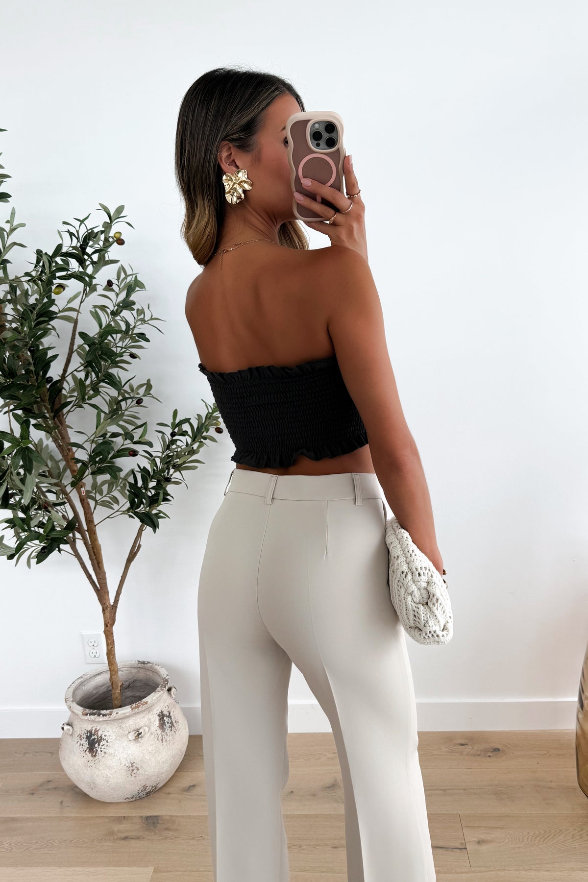 BANDO - Charcoal Top