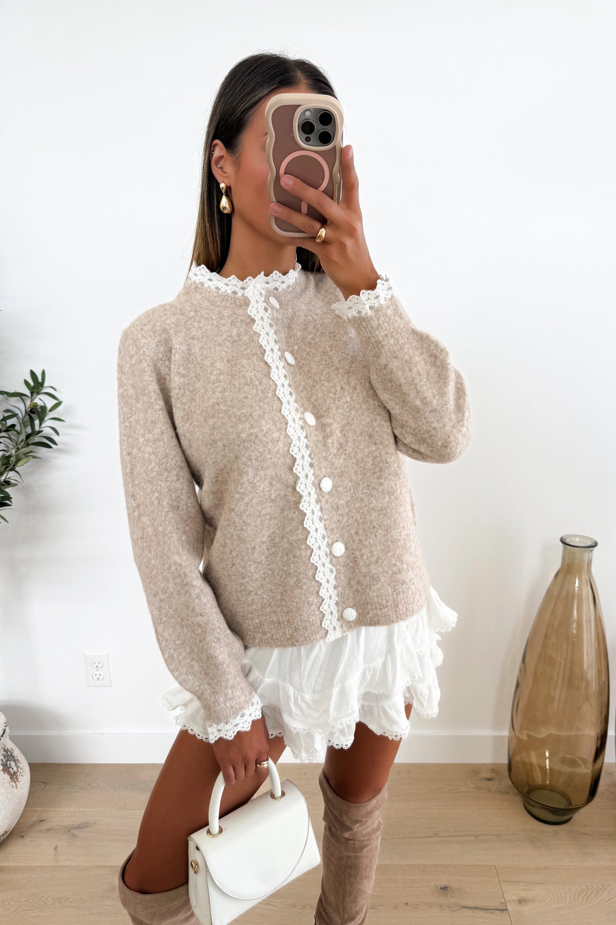 MILIE - Taupe Sweater