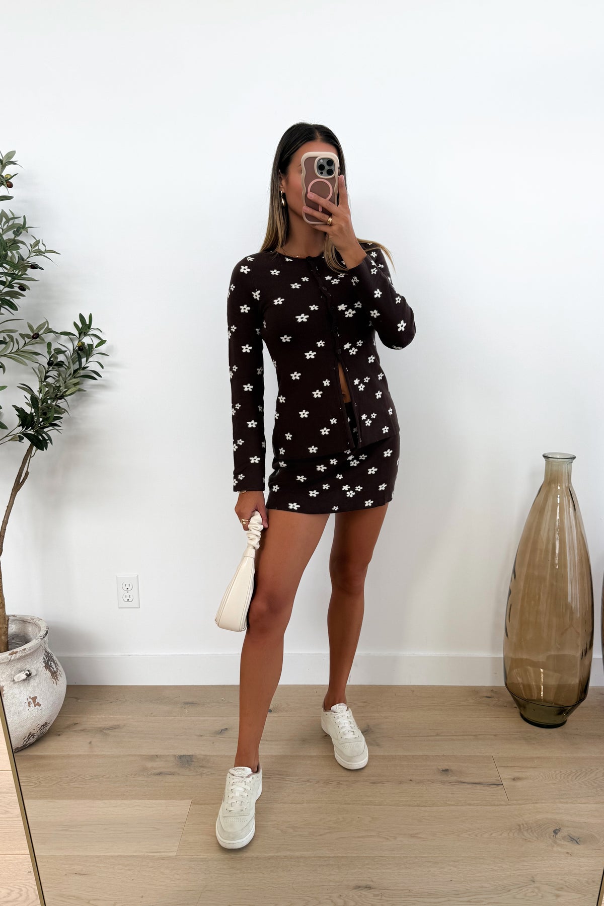 PEONY - Brown Top