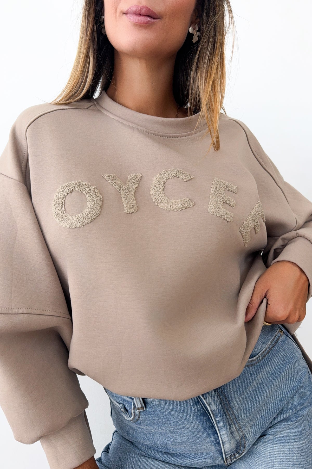 OYCEE - Taupe Top