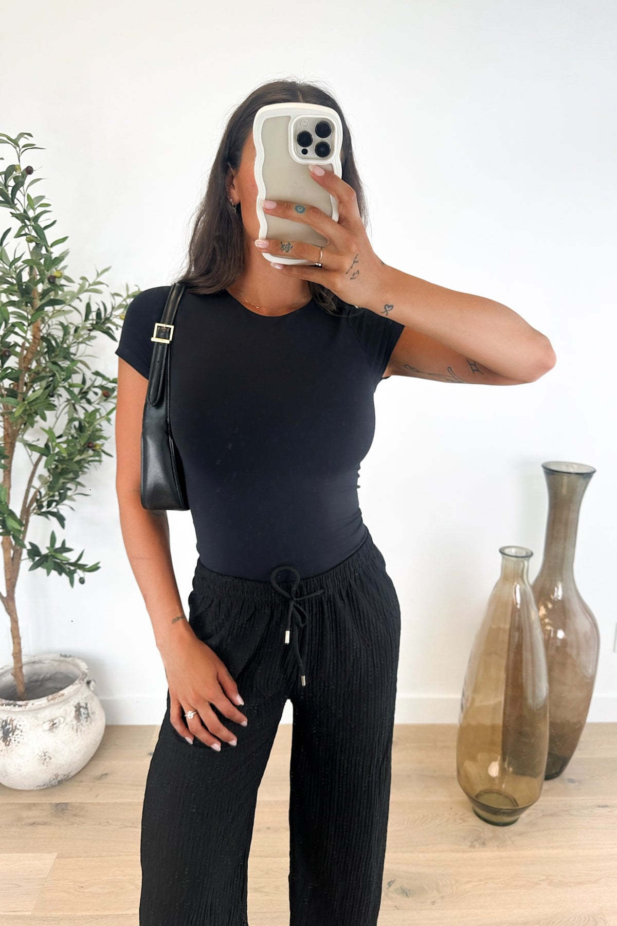 GUILTY - Black T-Shirt Cropped