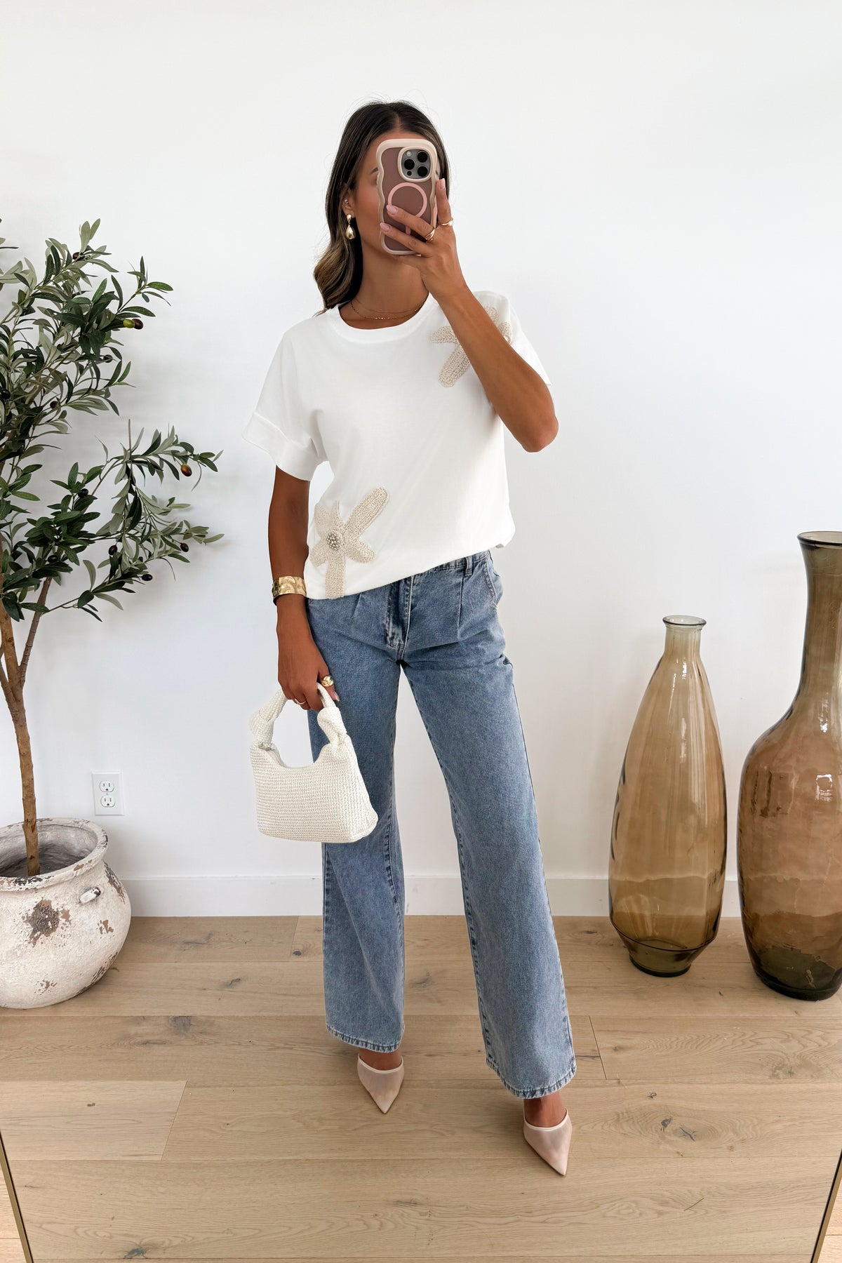 MADDY - T-Shirt / Blanc