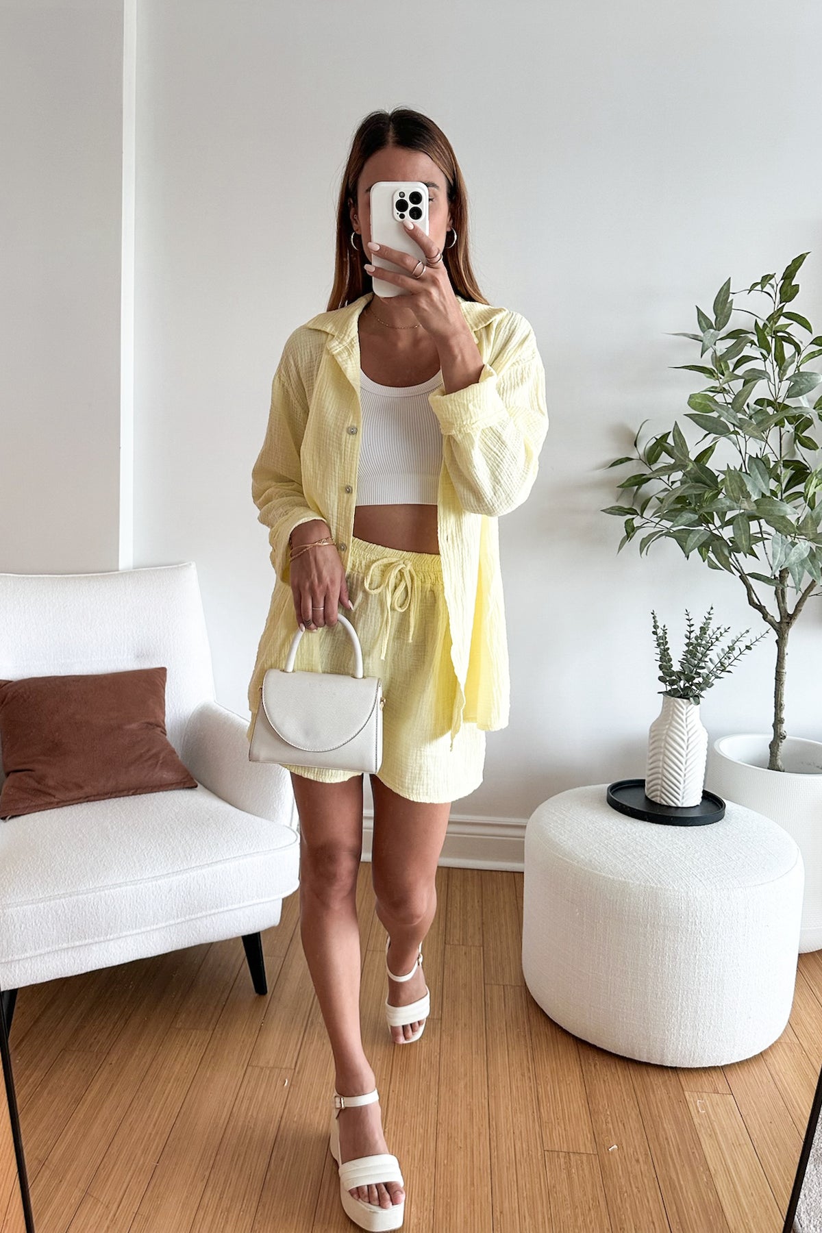 KALI - Yellow Two-Piece Set