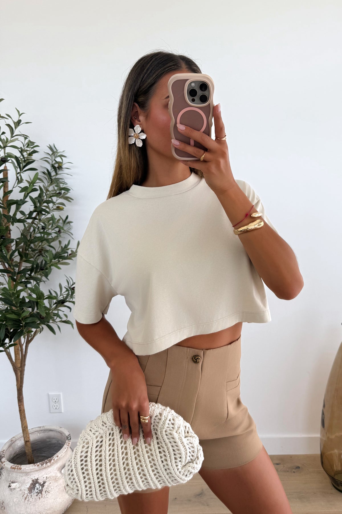 FERGY - Beige T-Shirt