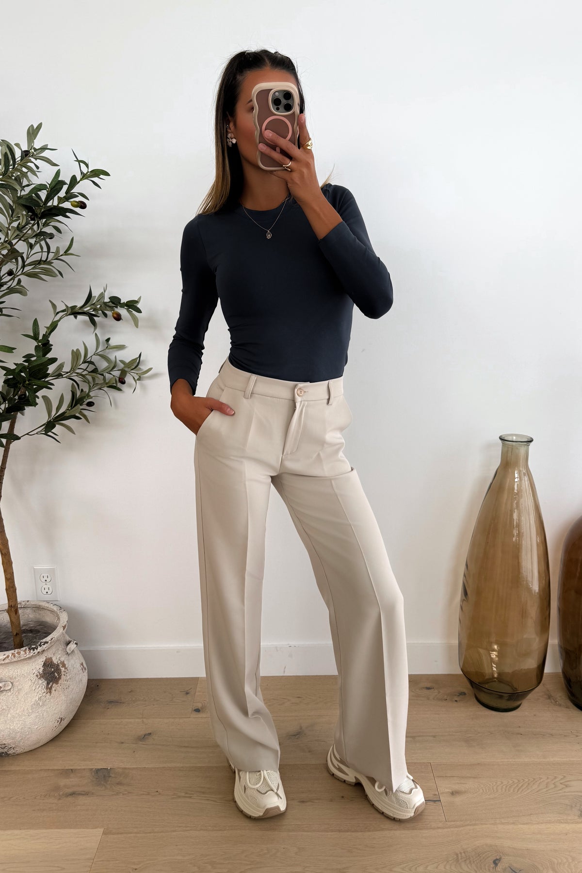 HARRIS - Blue Long Sleeve Top