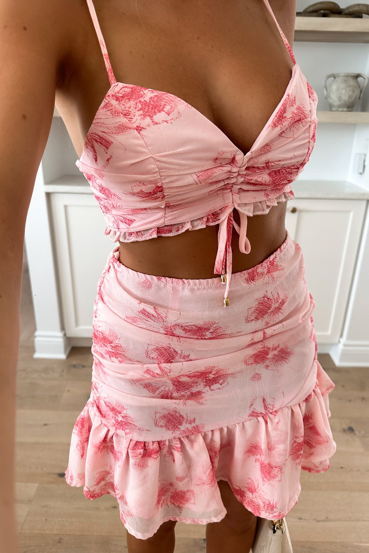 BRUISER - Pink Two-Piece Set