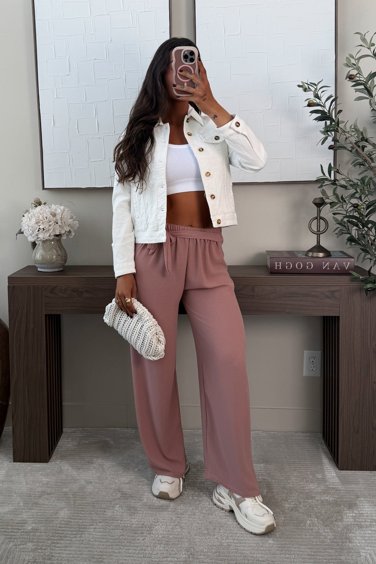 SPEEDY - Salmon Pink Pants