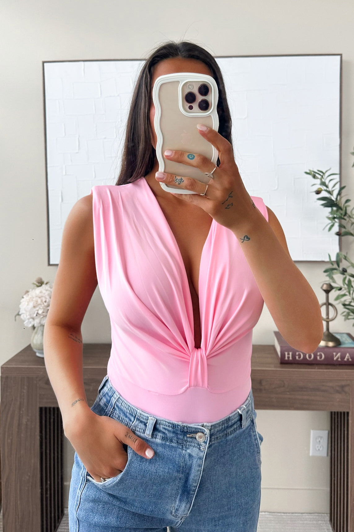 TESS - Bodysuit / Rose