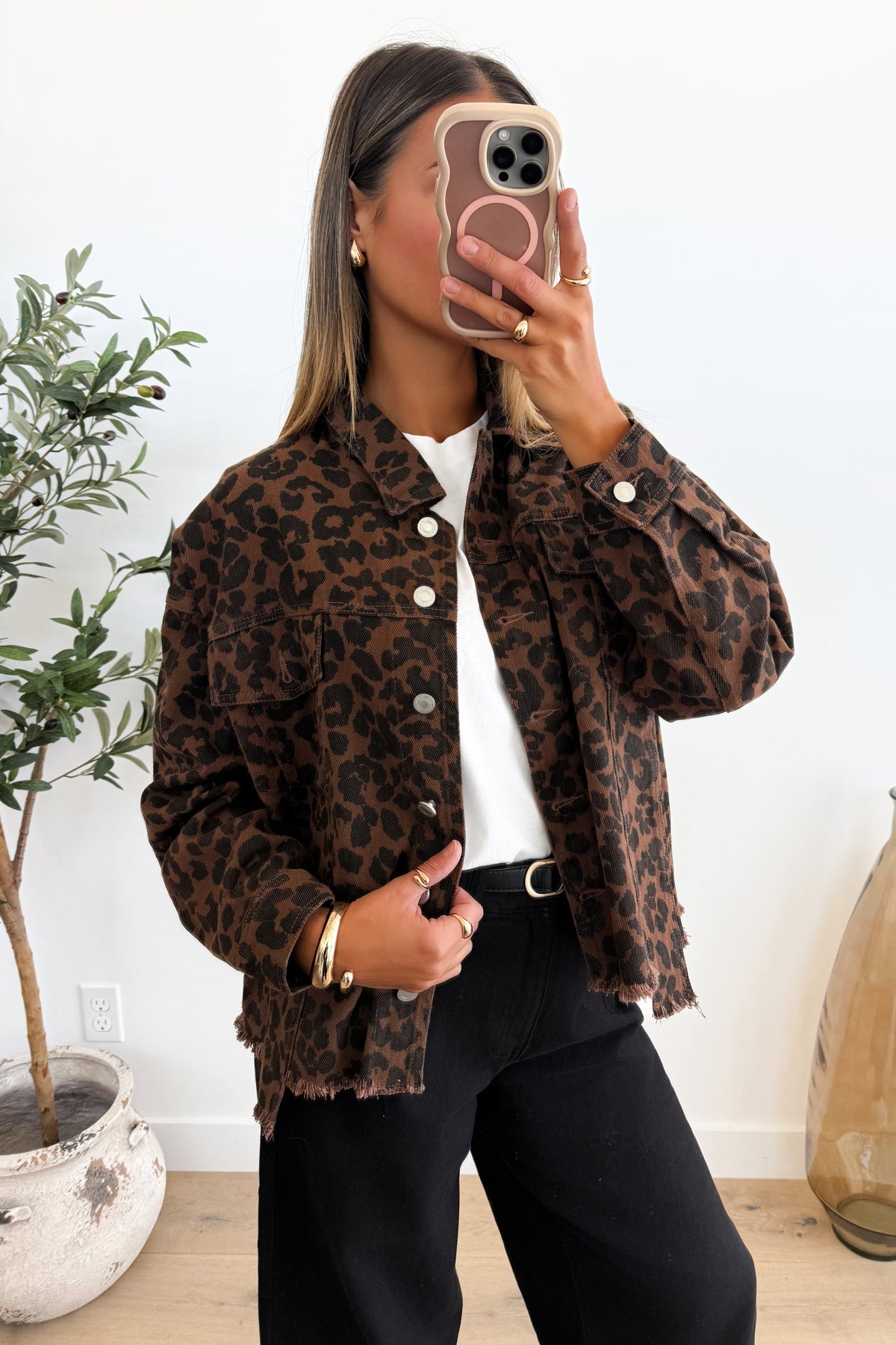 LEO - Veste / Brun