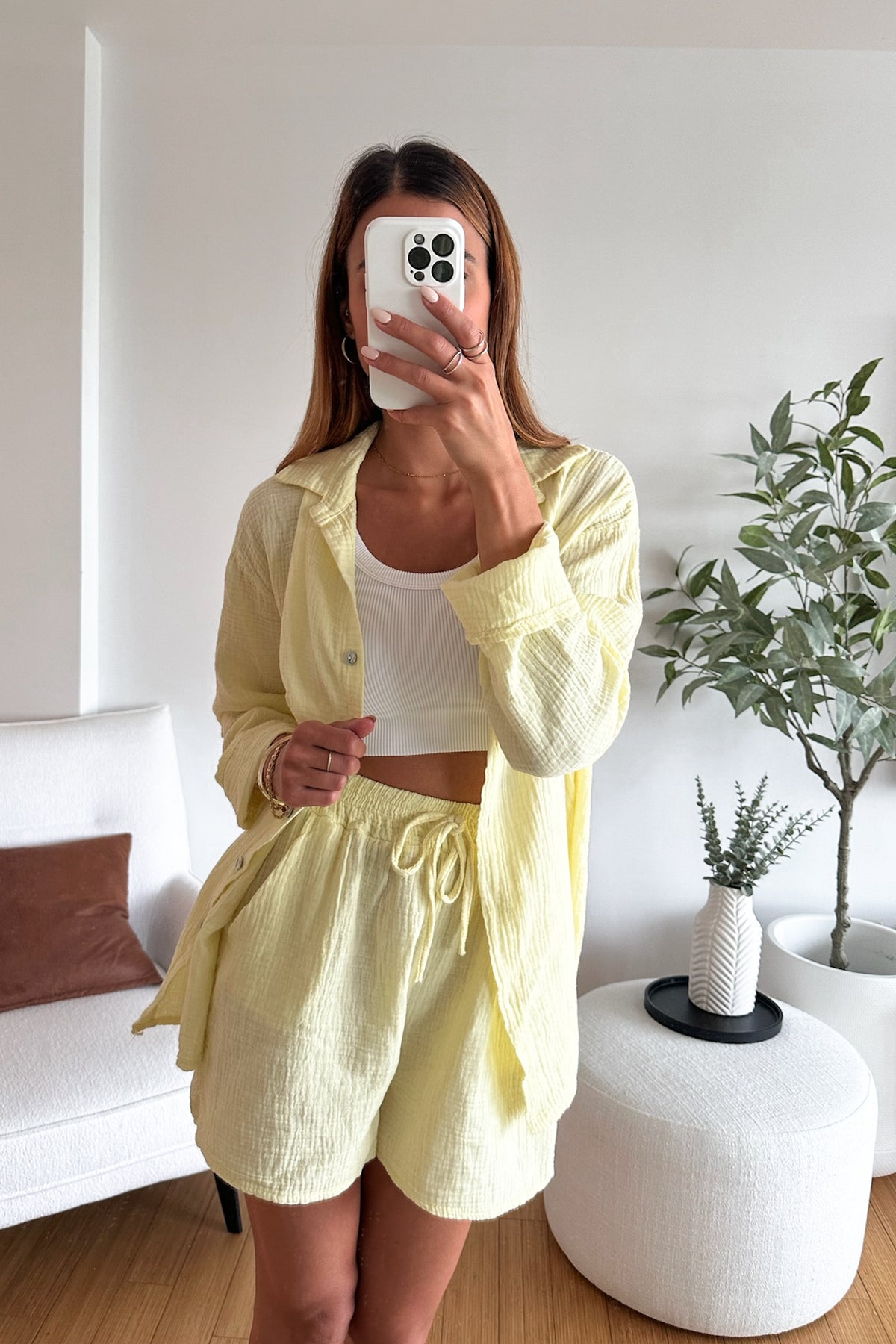 KALI - Yellow Two-Piece Set