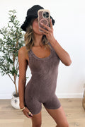 GINGER - Taupe Romper