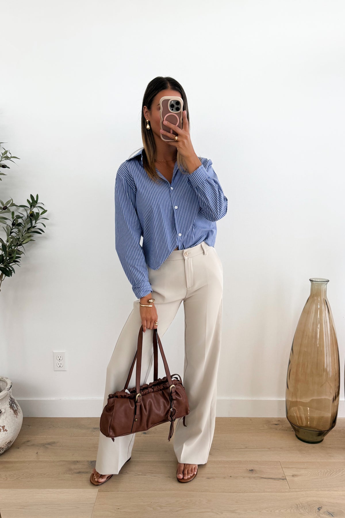 JULIANNE - Blue Shirt