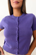 FLORIAN - Purple Cardigan