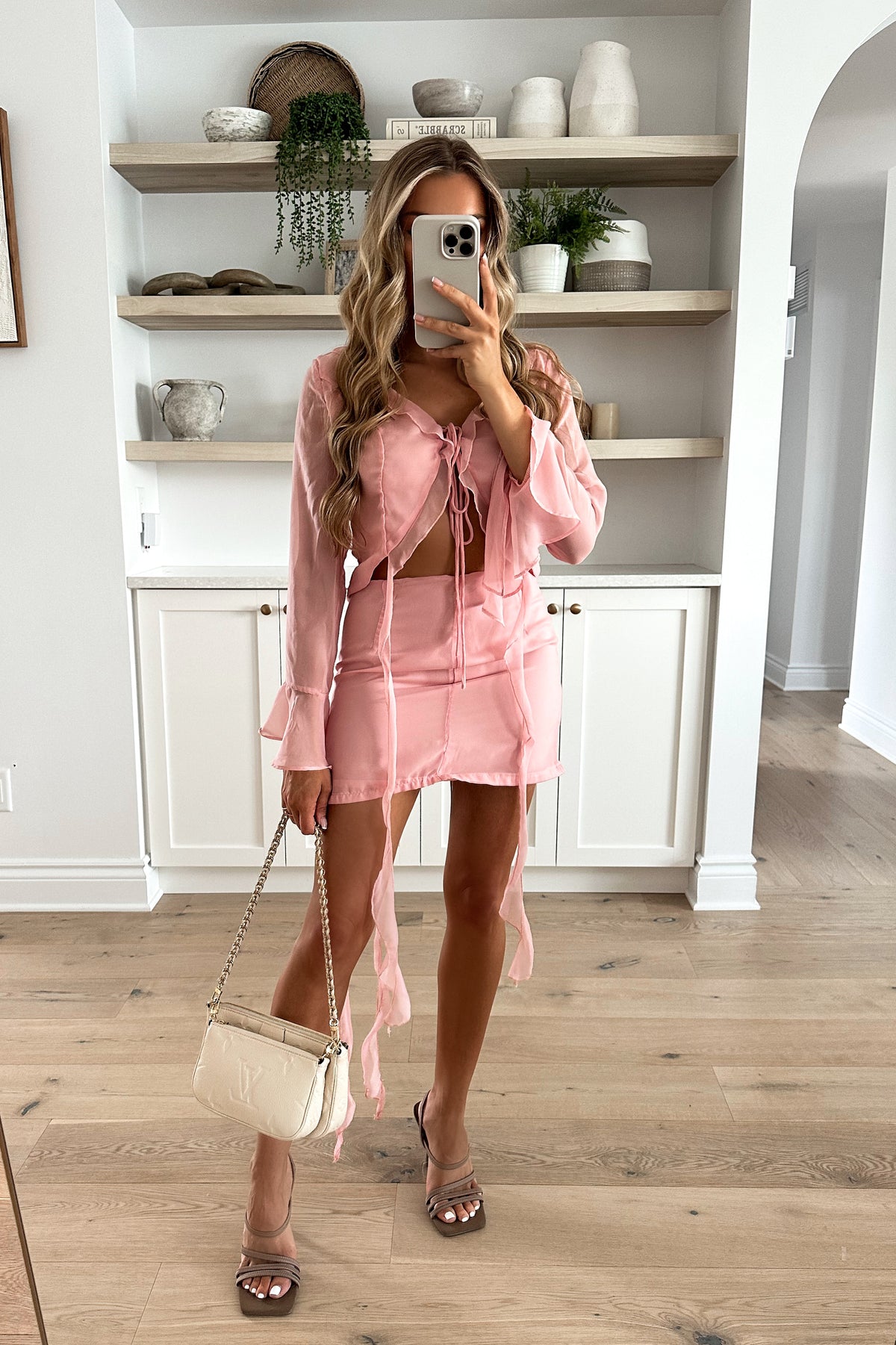 ELLE - Pink Two Piece Set