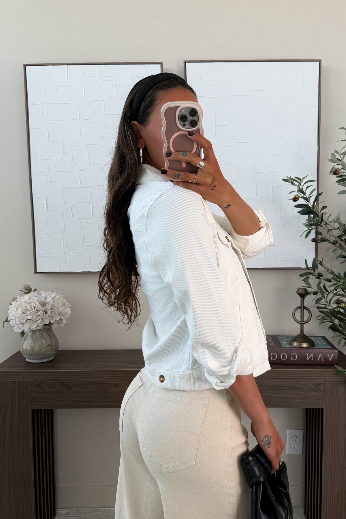 VANILLA - Gilet / Blanc Crème 