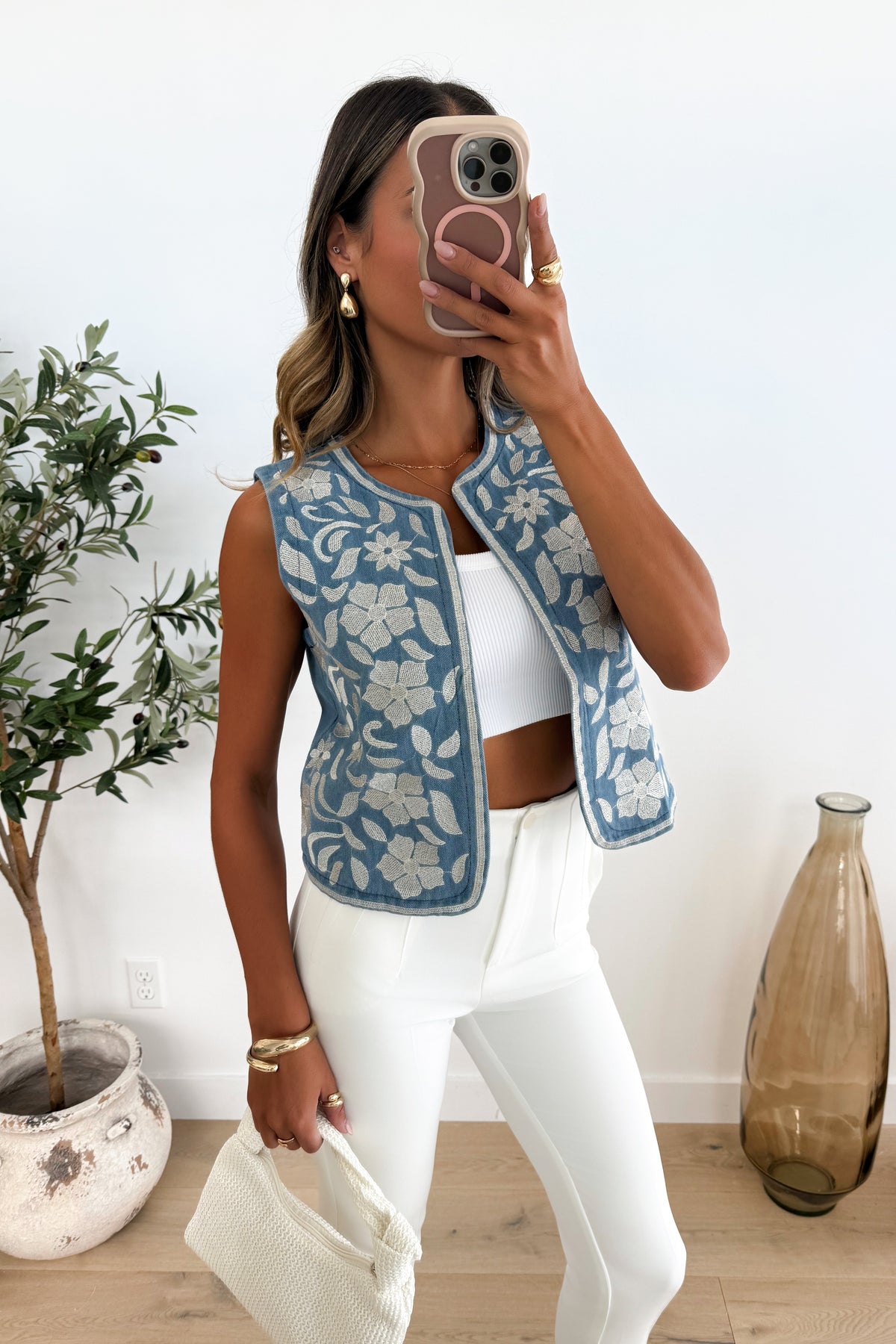 VESTA - Blue Gilet