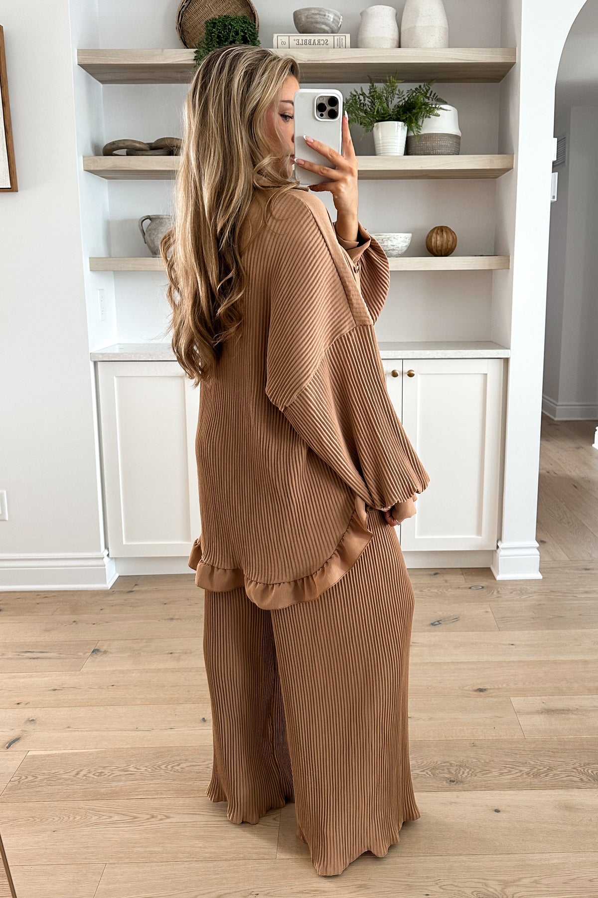 BINETTE - Camel Two-Piece Set