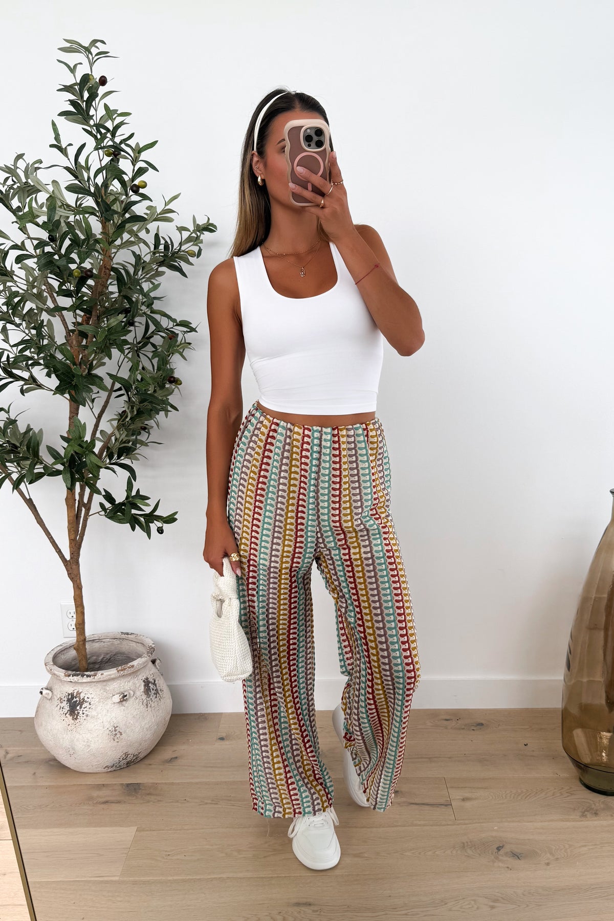 YSÉE - Pantalon / Bourgogne