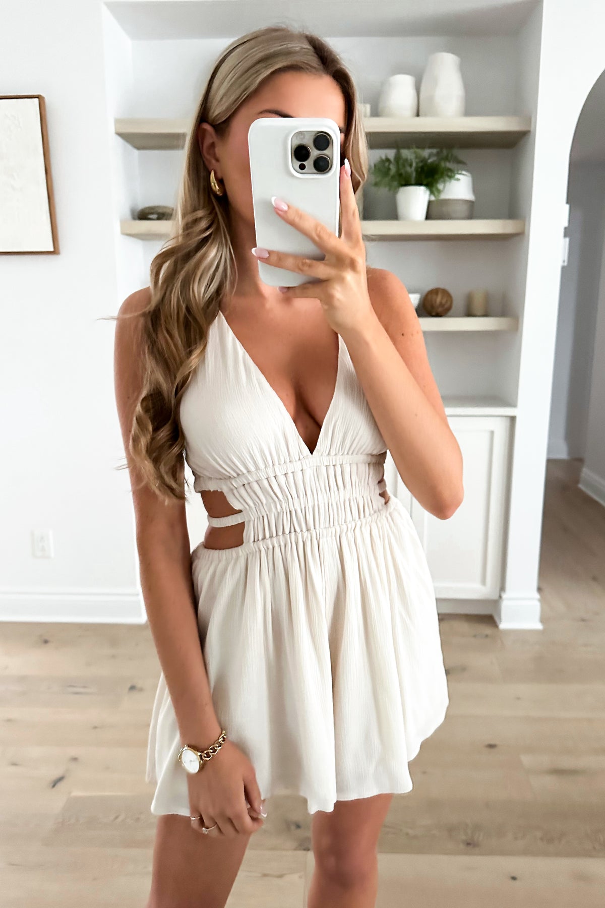 MARILINE - Beige Romper