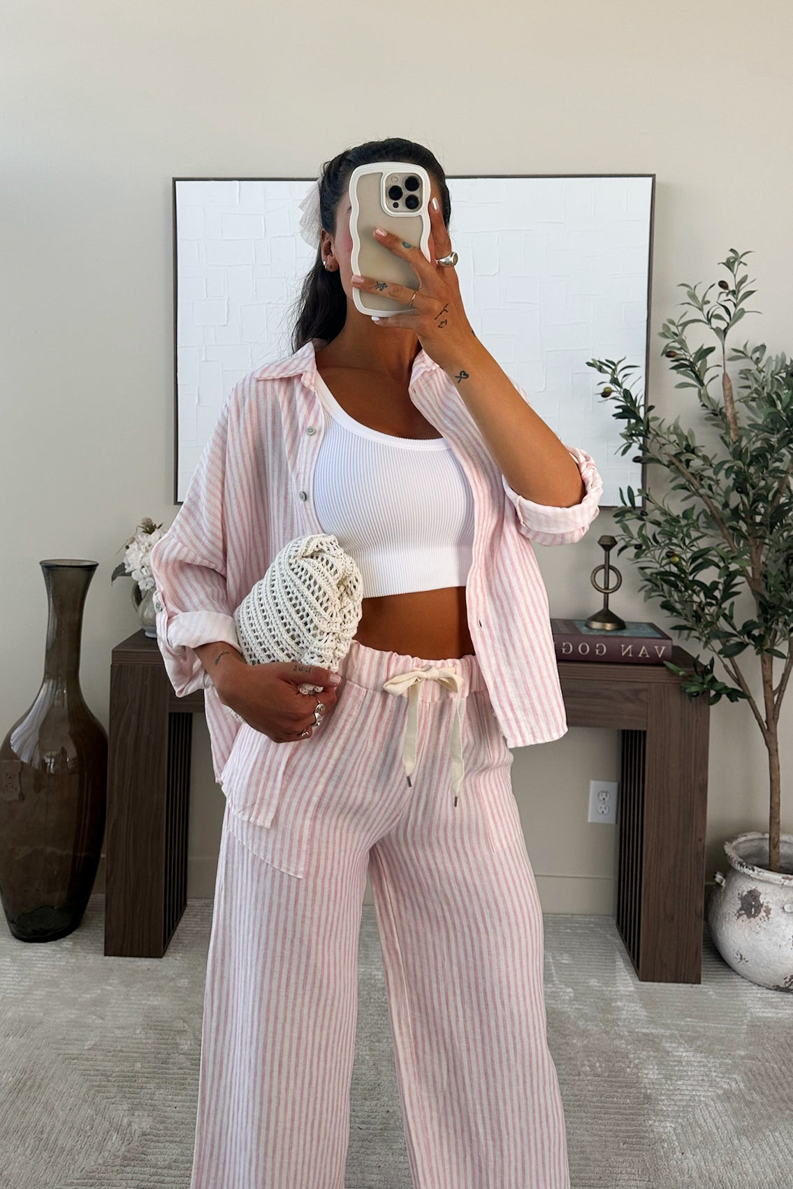 TROPEZ - Pink Two-Piece Set