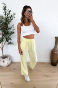 CALVI - Pantalon / Jaune