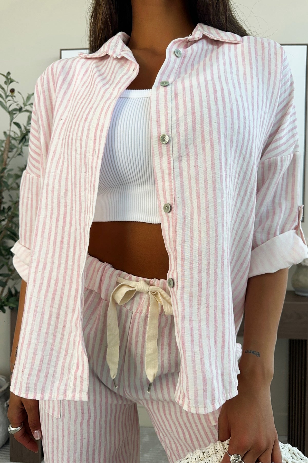TROPEZ - Pink Two-Piece Set