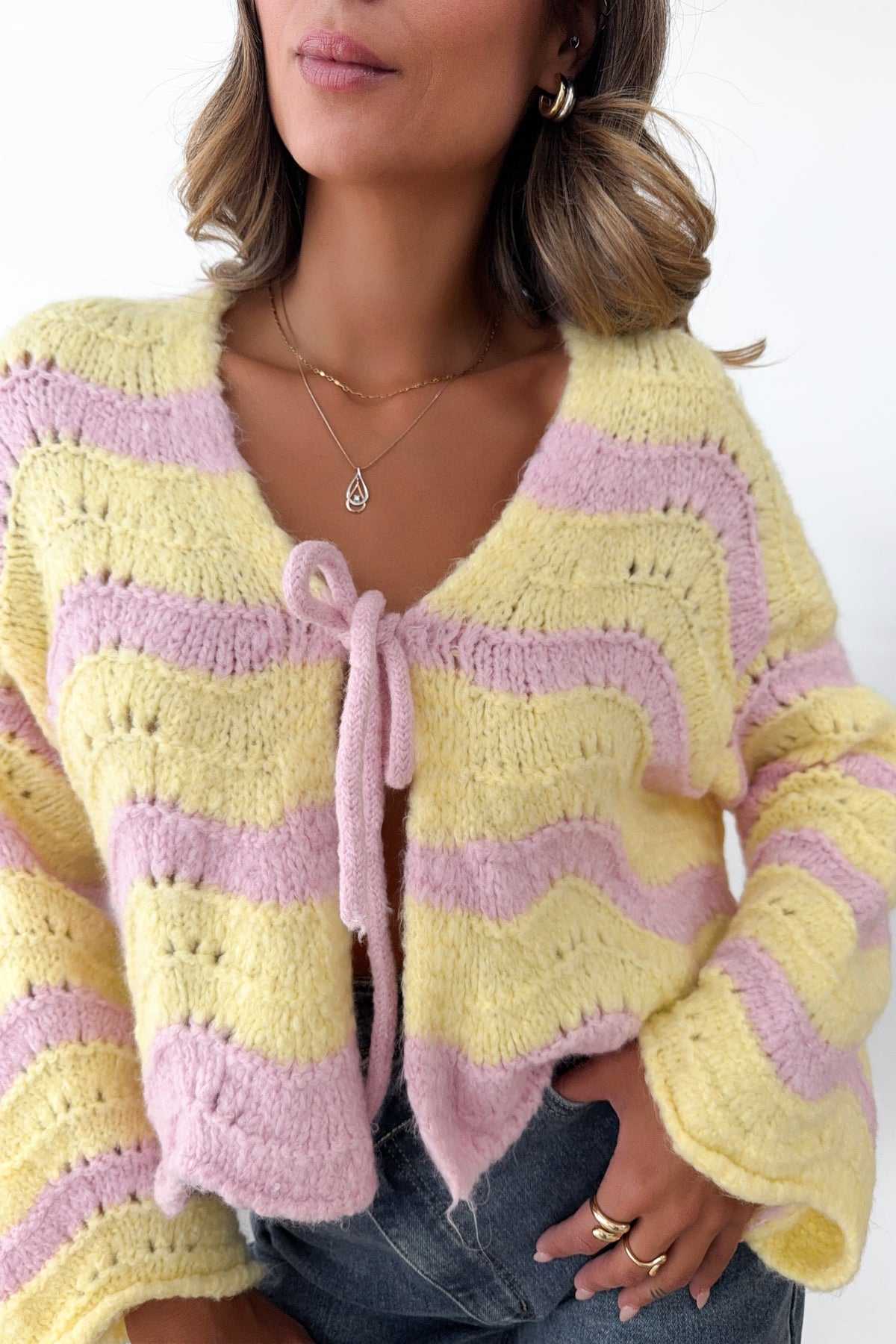 MYRA - Pull / Jaune