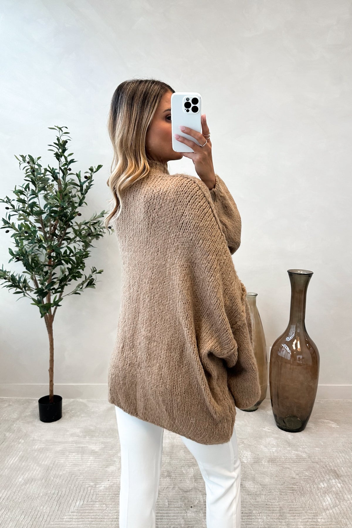 FLAVIE - Brown Sweater