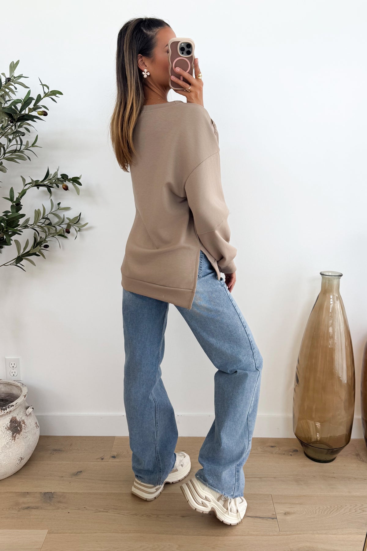 OYCEE - Taupe Top