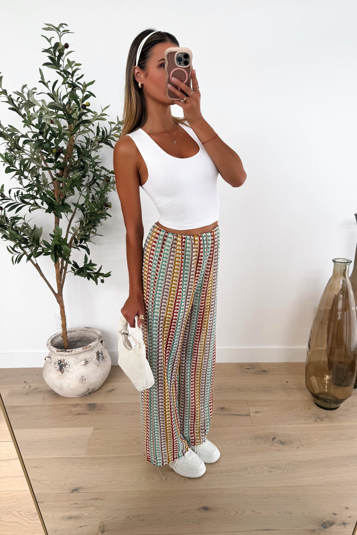 YSÉE - Pantalon / Bourgogne