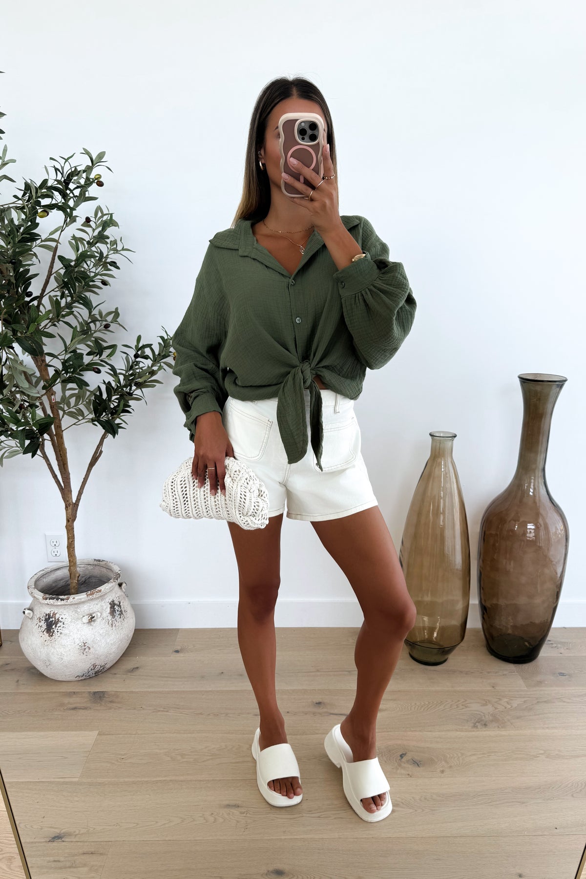 MAGALIE - Khaki Shirt