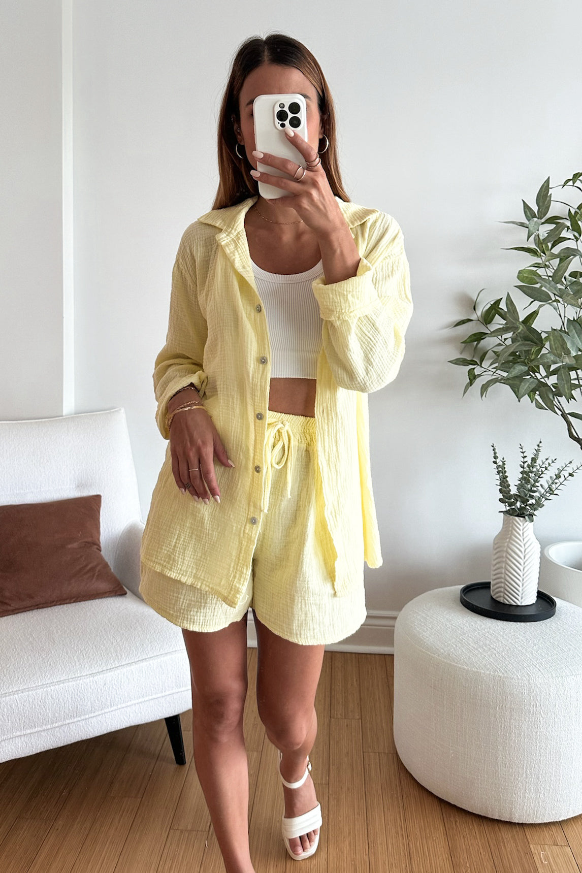 KALI - Yellow Two-Piece Set