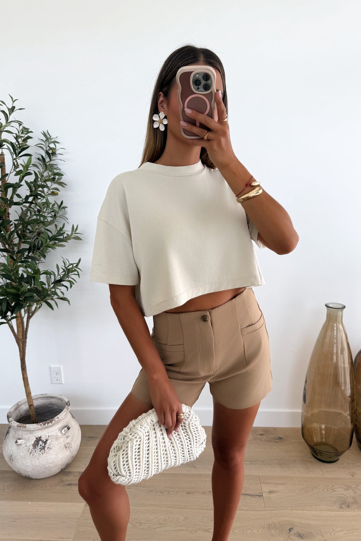 FERGY - Beige T-Shirt