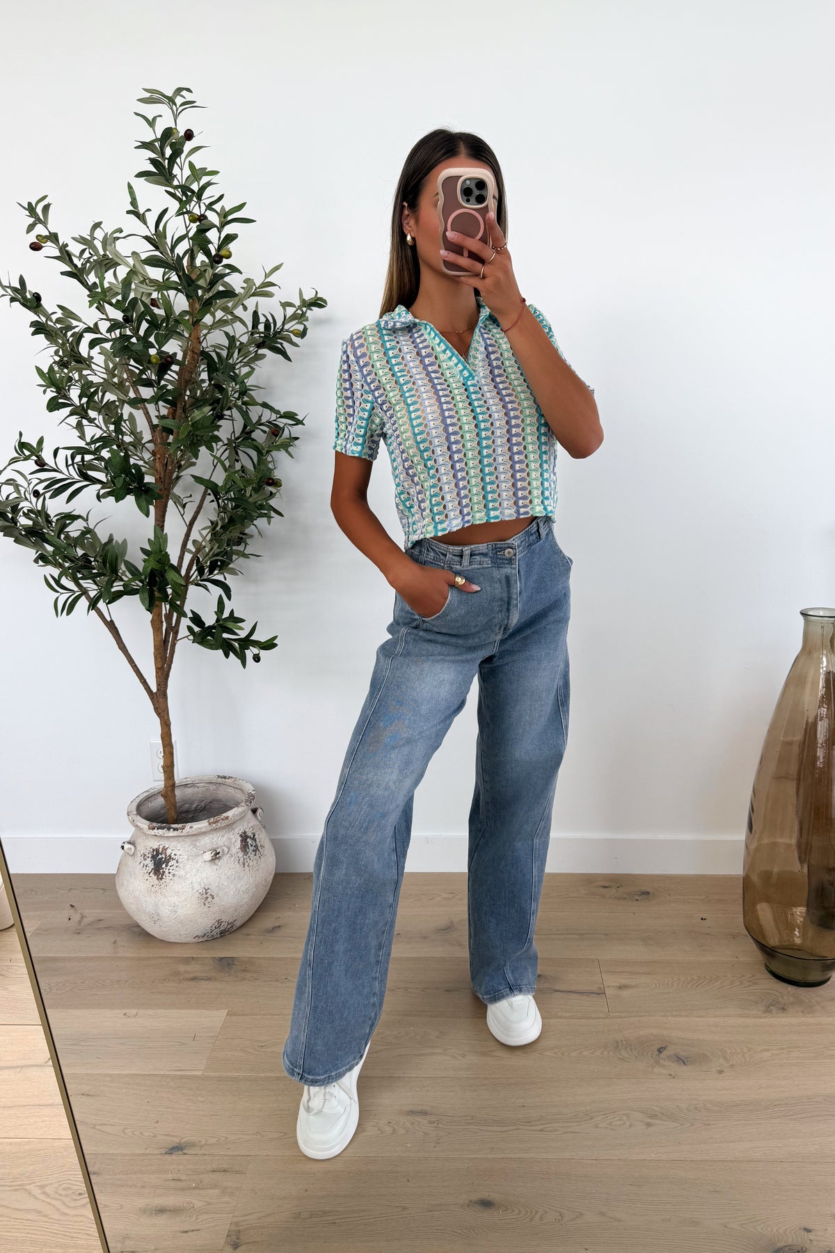 YSÉE - Turquoise Top