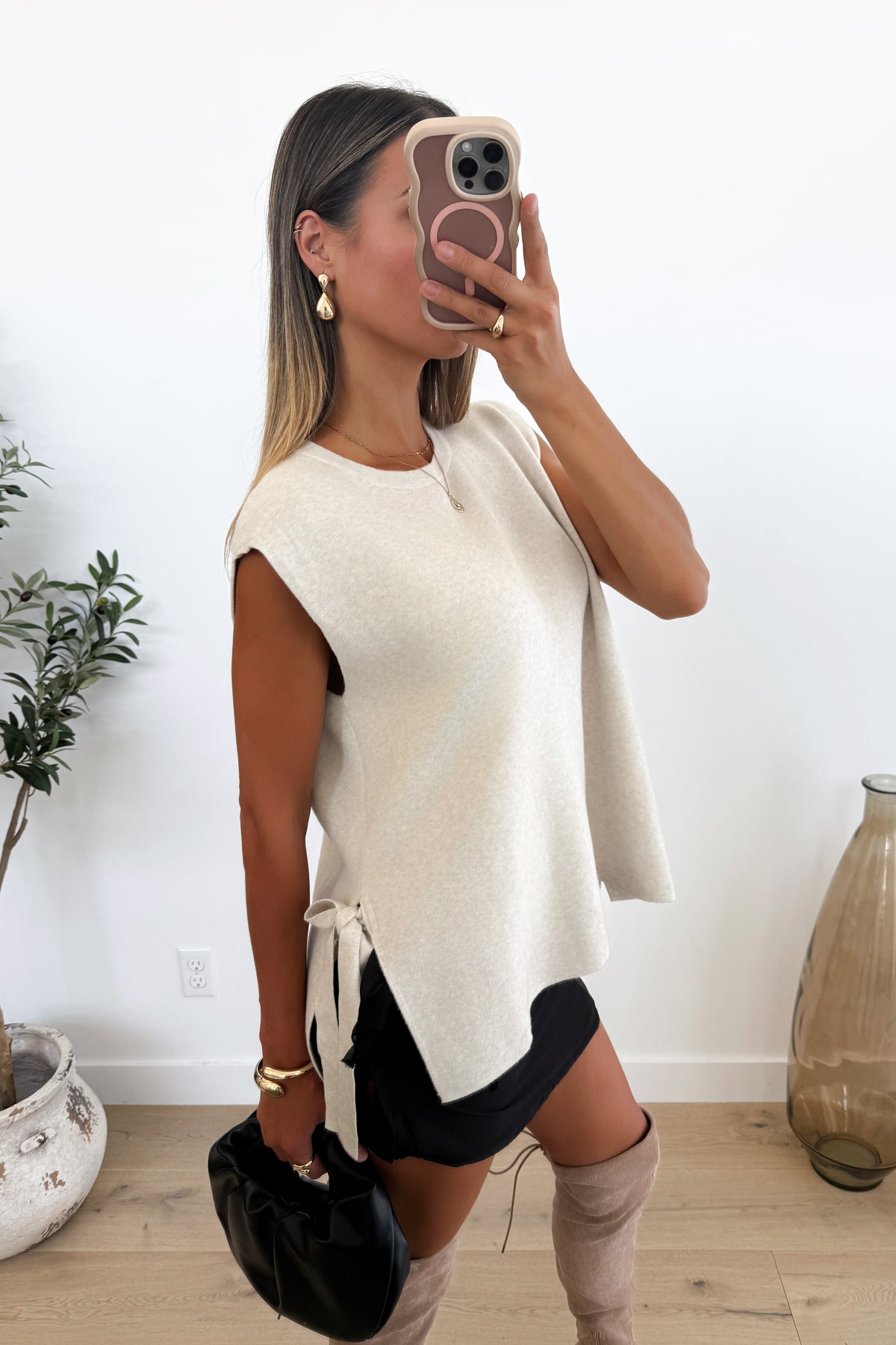 SABINE - Cream Top