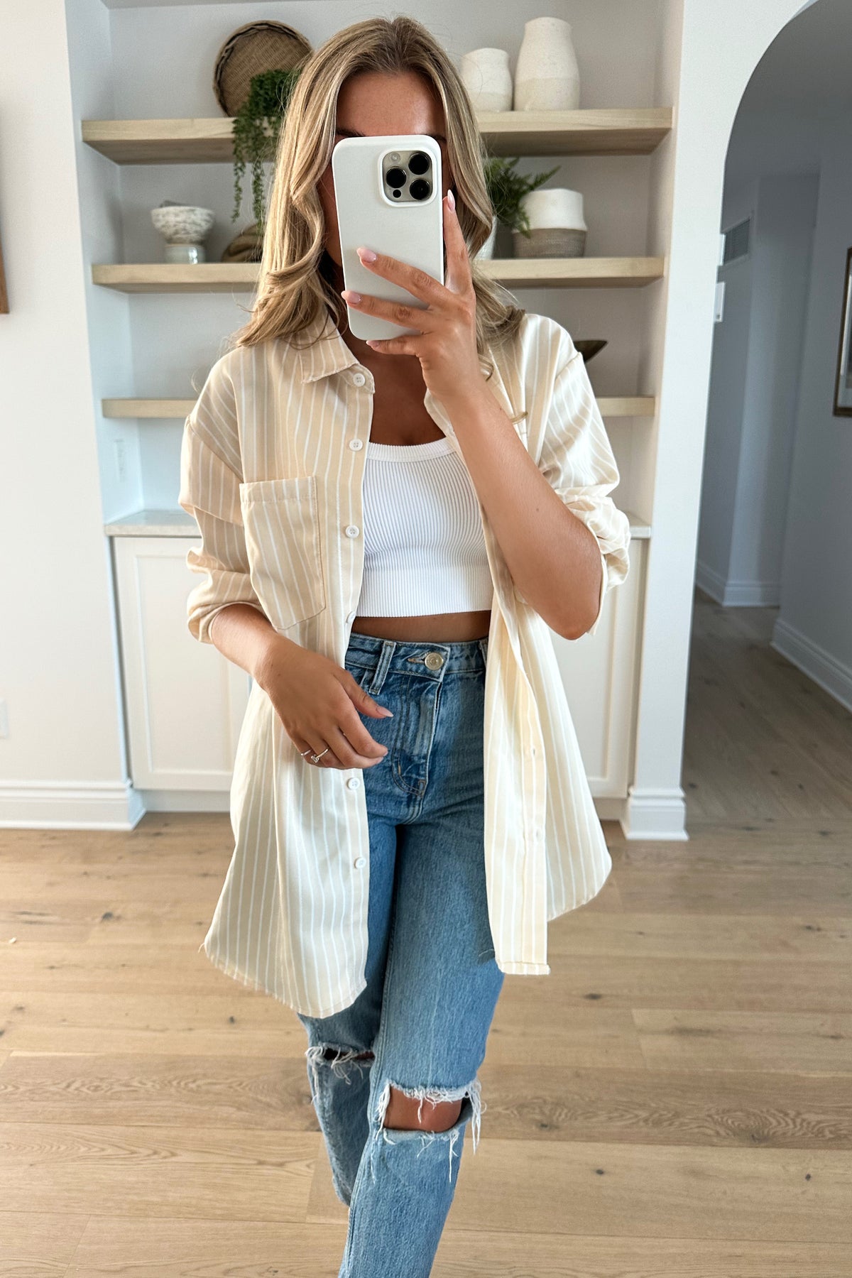 LIBBY - Chemisier /Beige