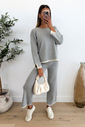 MYRANIE - Grey Two-Piece Set