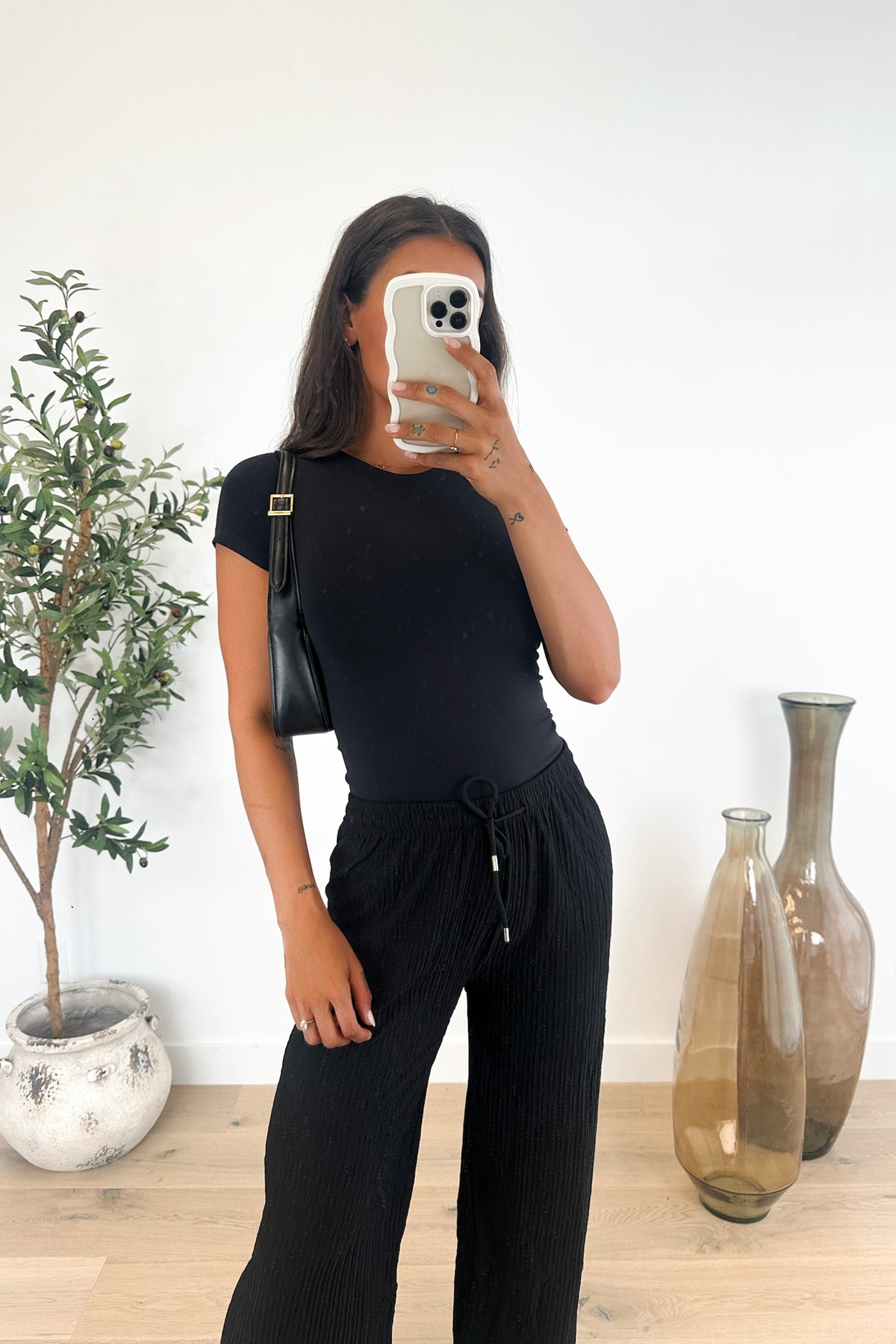 GUILTY - Black T-Shirt Cropped